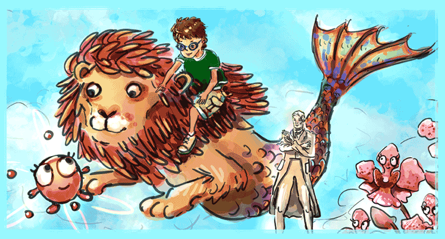Johnny and the flying merlion